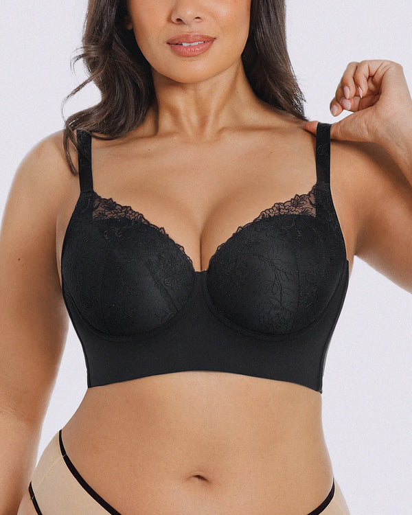Bare Essentials™ AirSlim® Back Smoothing Lace Underwire Bra