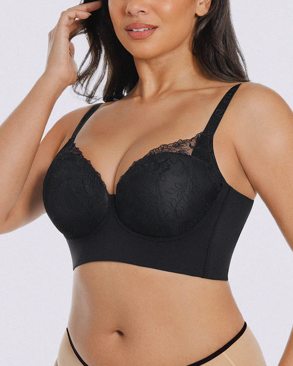 Bare Essentials™ AirSlim® Back Smoothing Lace Underwire Bra