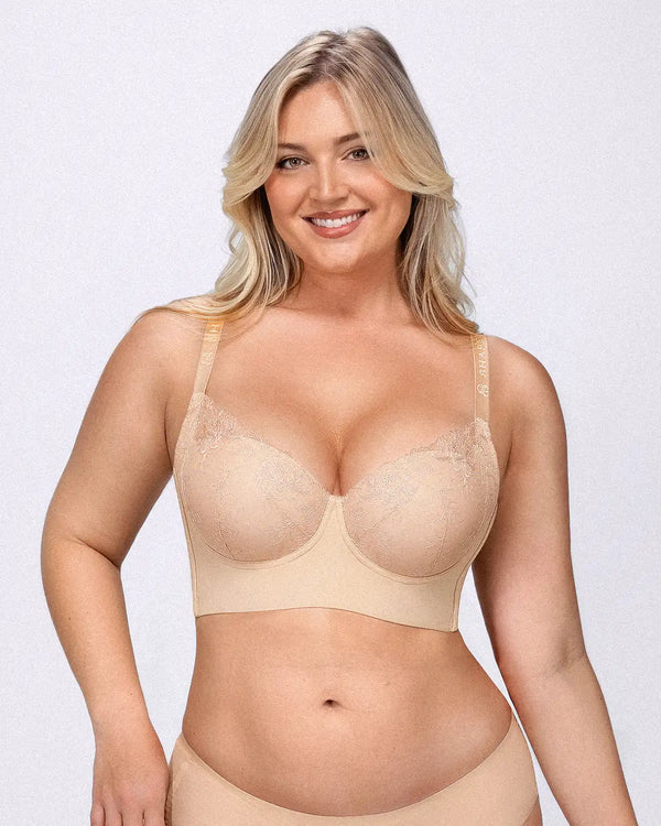 Bare Essentials™ AirSlim® Back Smoothing Lace Underwire Bra