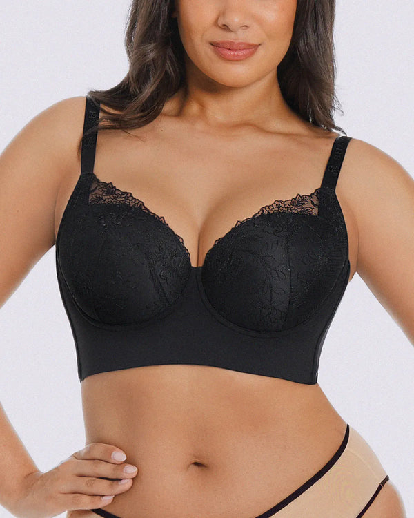 Bare Essentials™ AirSlim® Back Smoothing Lace Underwire Bra