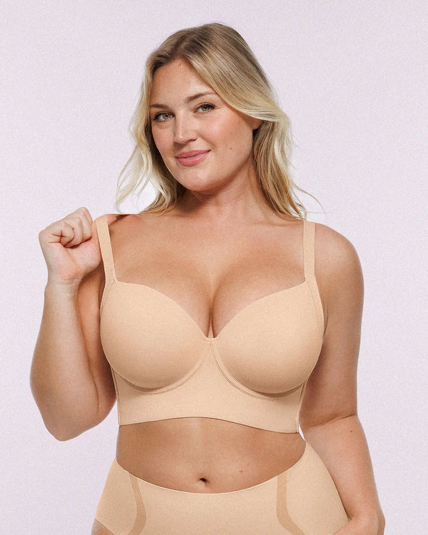 Bare Essentials™ AirSlim® Back Smoothing Underwire Push-Up Bra