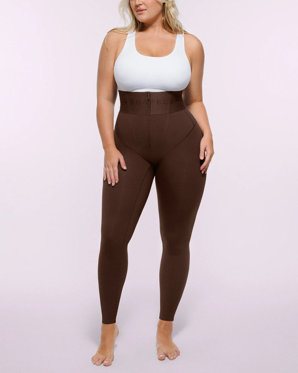 Bare Essentials™ High-Waisted Full-Length Shaping Leggings | SHAPELLX