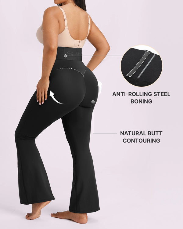 Bare Essentials™ AirSlim® High-Waisted Tummy Control Flare Leggings