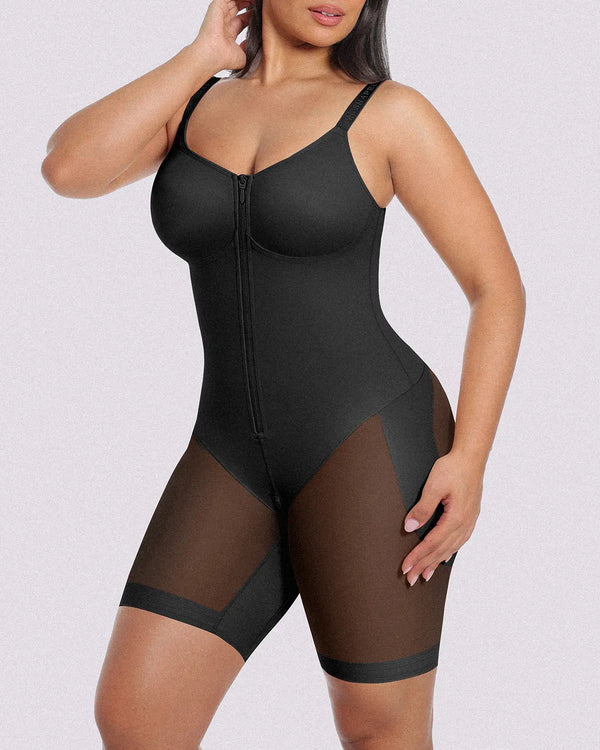 Bare Essentials™ AirSlim® Hourglass Full Body Mid Thigh Bodysuit