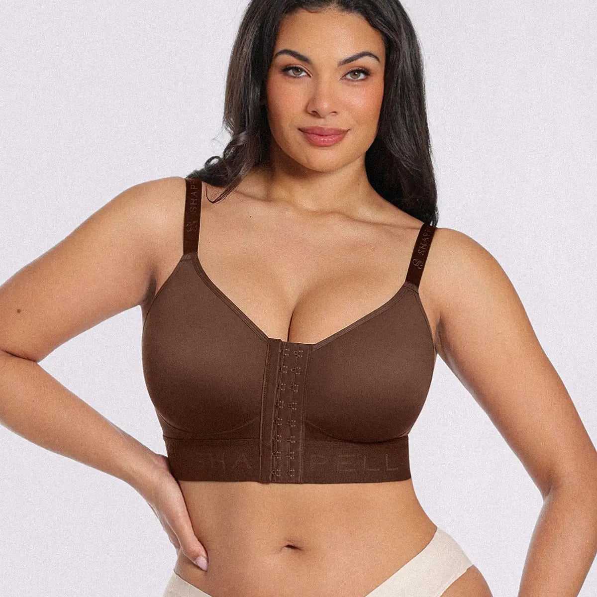 Bare Essentials™ AirSlim® Unlined Wireless Front-Closure Bra