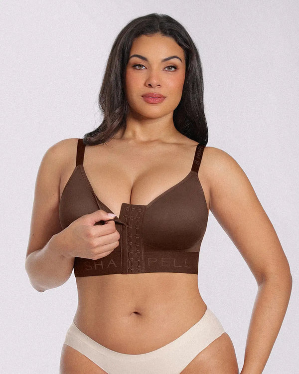 Bare Essentials™ AirSlim® Unlined Wireless Front-Closure Bra