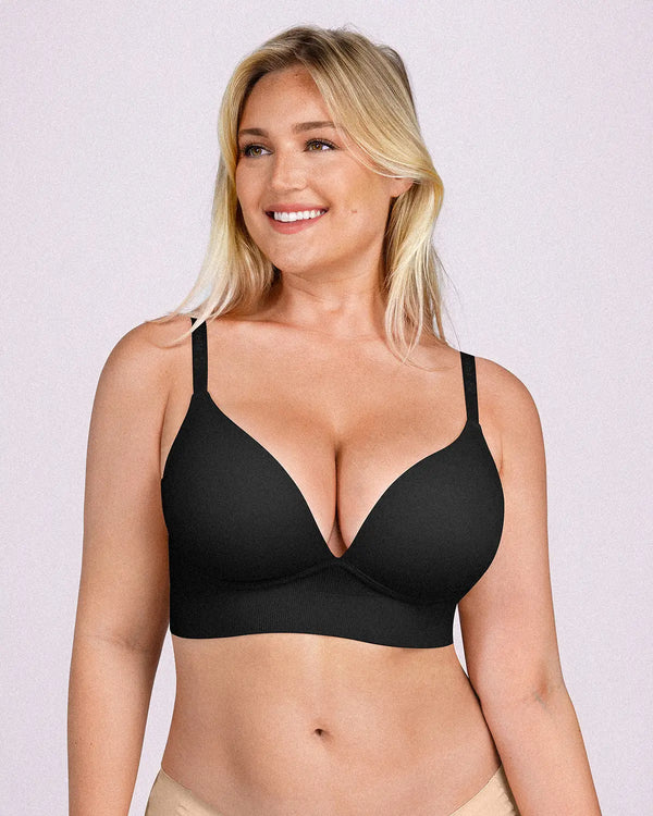 Bare Essentials™ Defineline™ Back Smoothing Wireless Push-Up Bra