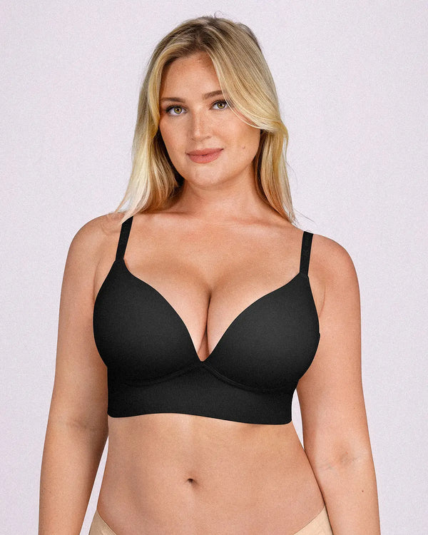 Bare Essentials™ Defineline™ Back Smoothing Wireless Push-Up Bra