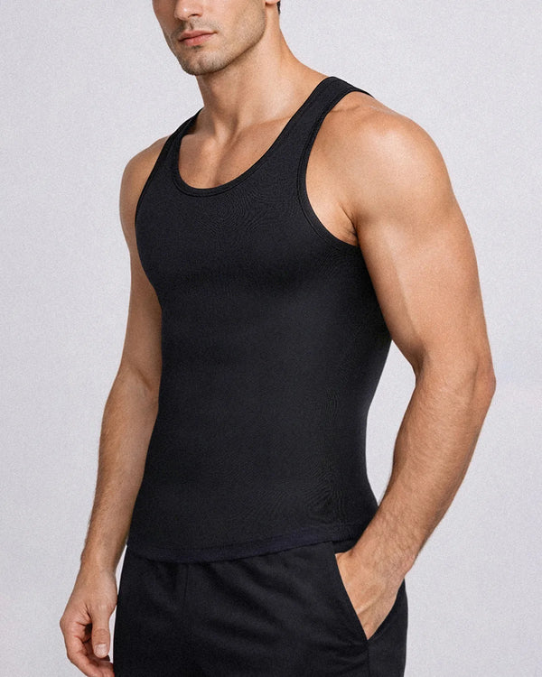 Bare Essentials™ Men's Seamless Compression Tank