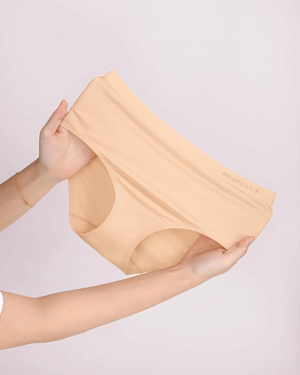 Bare Essentials™ Skin Flow™ Comfy Mid-Rise Brief 3-Pack