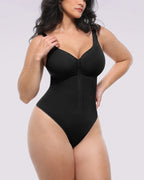Bare Essentials™ Skin Flow™ Zipper Front Thong Bodysuit