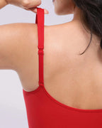 Bare Essentials™ Skin Flow™ Zipper Front Thong Bodysuit