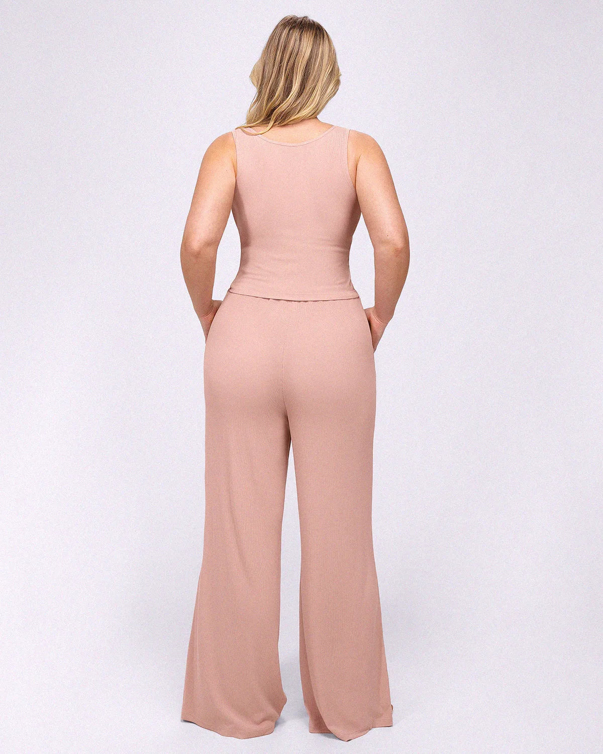Bare Essentials™ Soft Modal Rib Pants Set