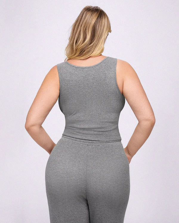 Bare Essentials™ Soft Modal Rib Pants Set