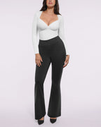 Bare Essentials™ AirSlim® Back Pocket Flare Work Pants