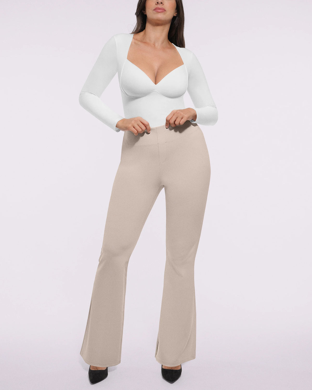 Bare Essentials™ AirSlim® Back Pocket Flare Work Pants