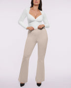 Bare Essentials™ AirSlim® Back Pocket Flare Work Pants