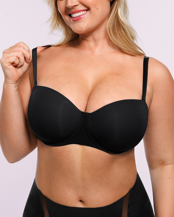 Bare Essentials™ AirSlim® Convertible Strapless Push Up Bra