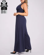Bare Essentials™ AirSlim® Deep Plunge Built-In Shaping Jumpsuit
