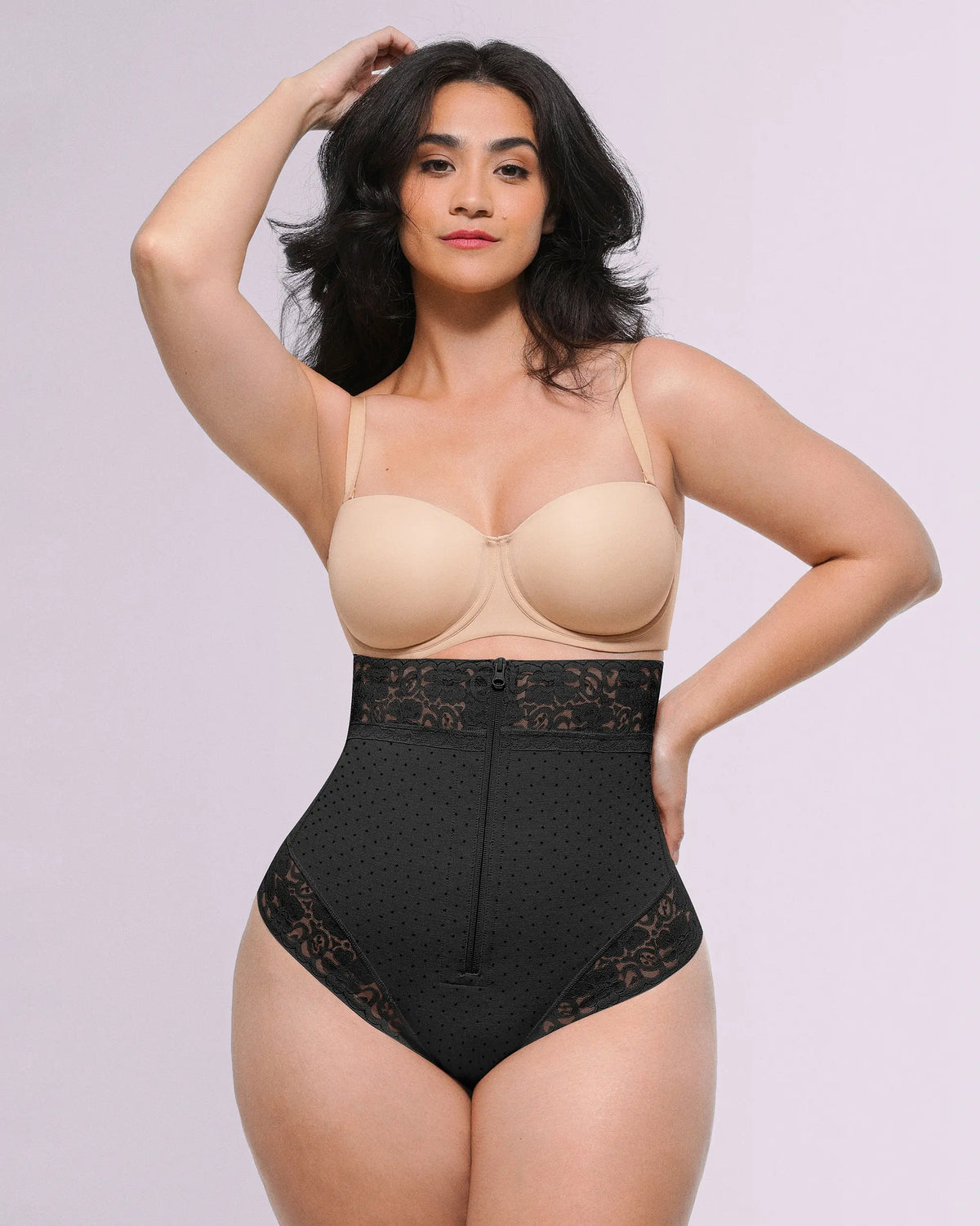 Bare Essentials™ AirSlim® High-Waisted Polka Dot Shaping Brief
