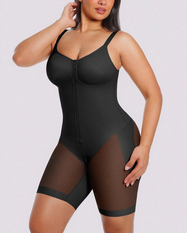 Bare Essentials™ AirSlim® Hourglass Full Body Mid Thigh Bodysuit