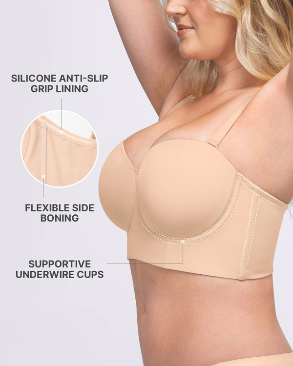 Bare Essentials™ AirSlim® Smoothing Strapless Convertible Bra