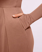 Bare Essentials™ AirSlim® Square Neckline Built-In Shaping Jumpsuit