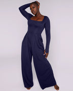 Bare Essentials™ AirSlim® Square Neckline Built-In Shaping Jumpsuit