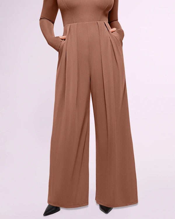 Bare Essentials™ AirSlim® Square Neckline Built-In Shaping Jumpsuit