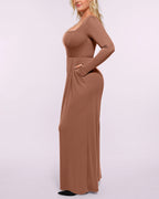 Bare Essentials™ AirSlim® Square Neckline Built-In Shaping Jumpsuit