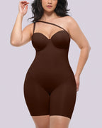 Bare Essentials AirSlim® Strapless Mid Thigh Bodysuit