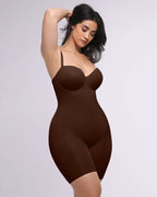Bare Essentials AirSlim® Strapless Mid Thigh Bodysuit