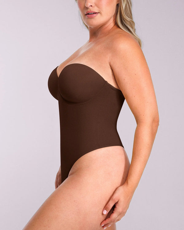 Bare Essentials AirSlim® Strapless Thong Bodysuit