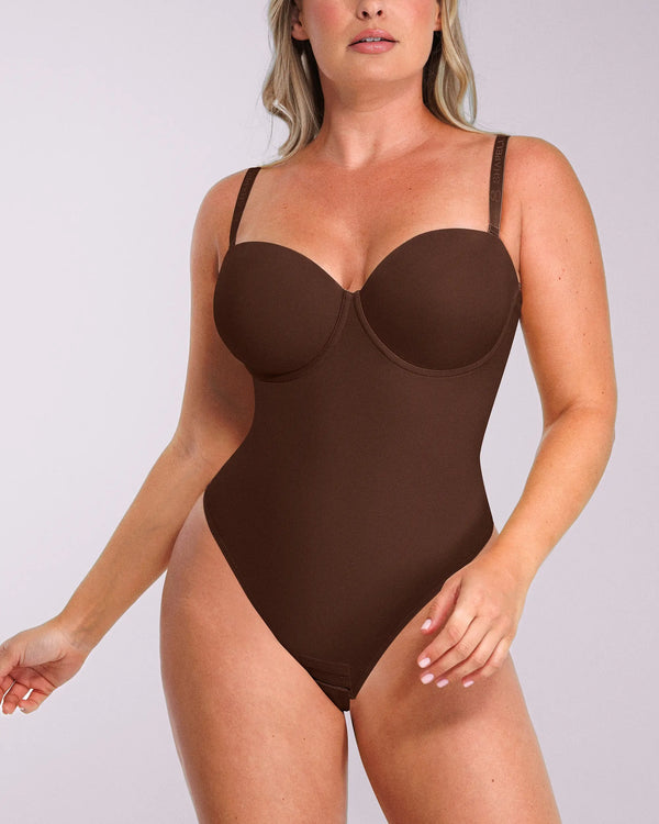 Bare Essentials AirSlim® Strapless Thong Bodysuit