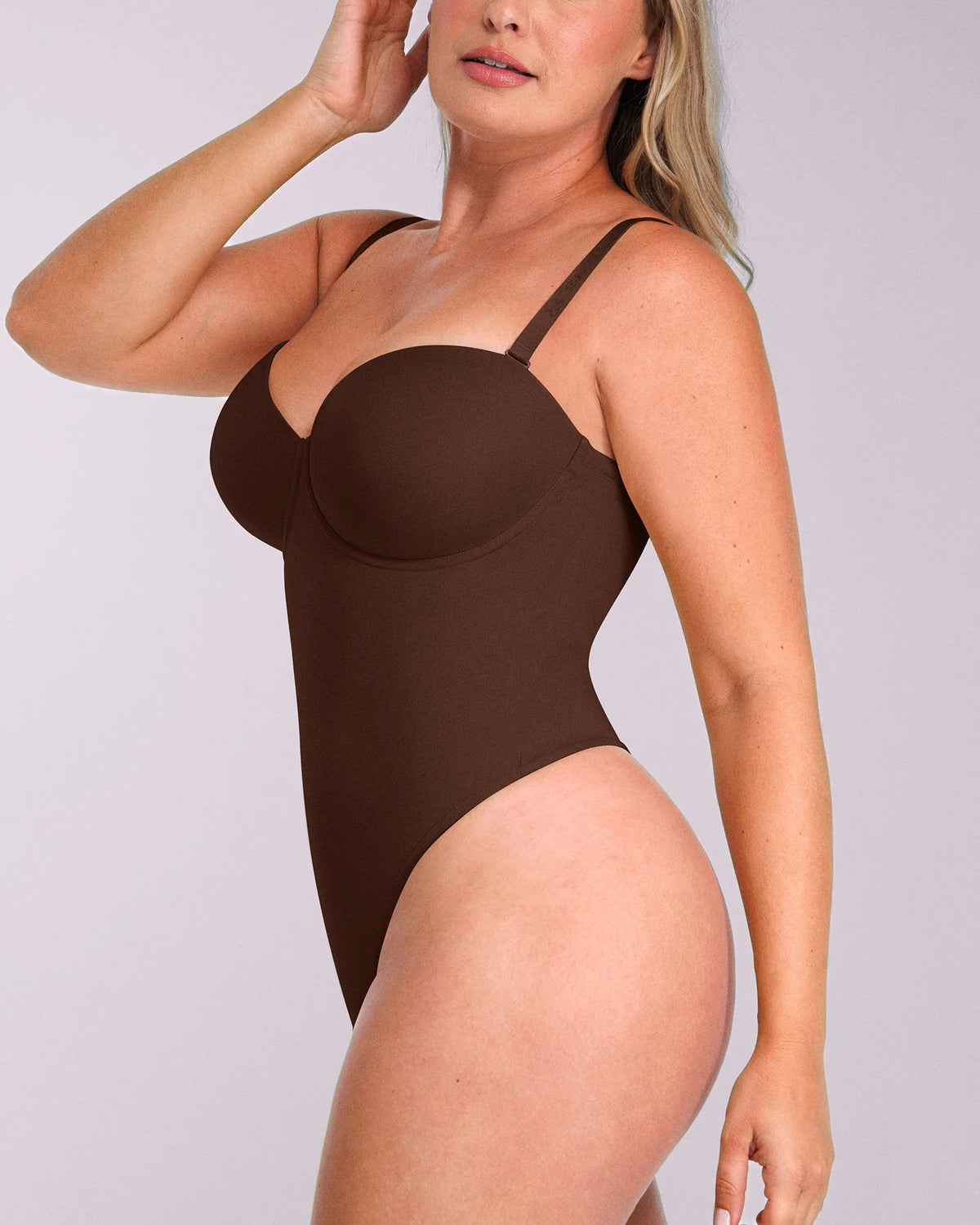 Bare Essentials™ AirSlim® Strapless Thong Bodysuit