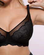 Bare Essentials™ AirSlim® Supportive Unlined Lace Underwired Bra