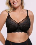 Bare Essentials™ AirSlim® Supportive Unlined Lace Underwired Bra