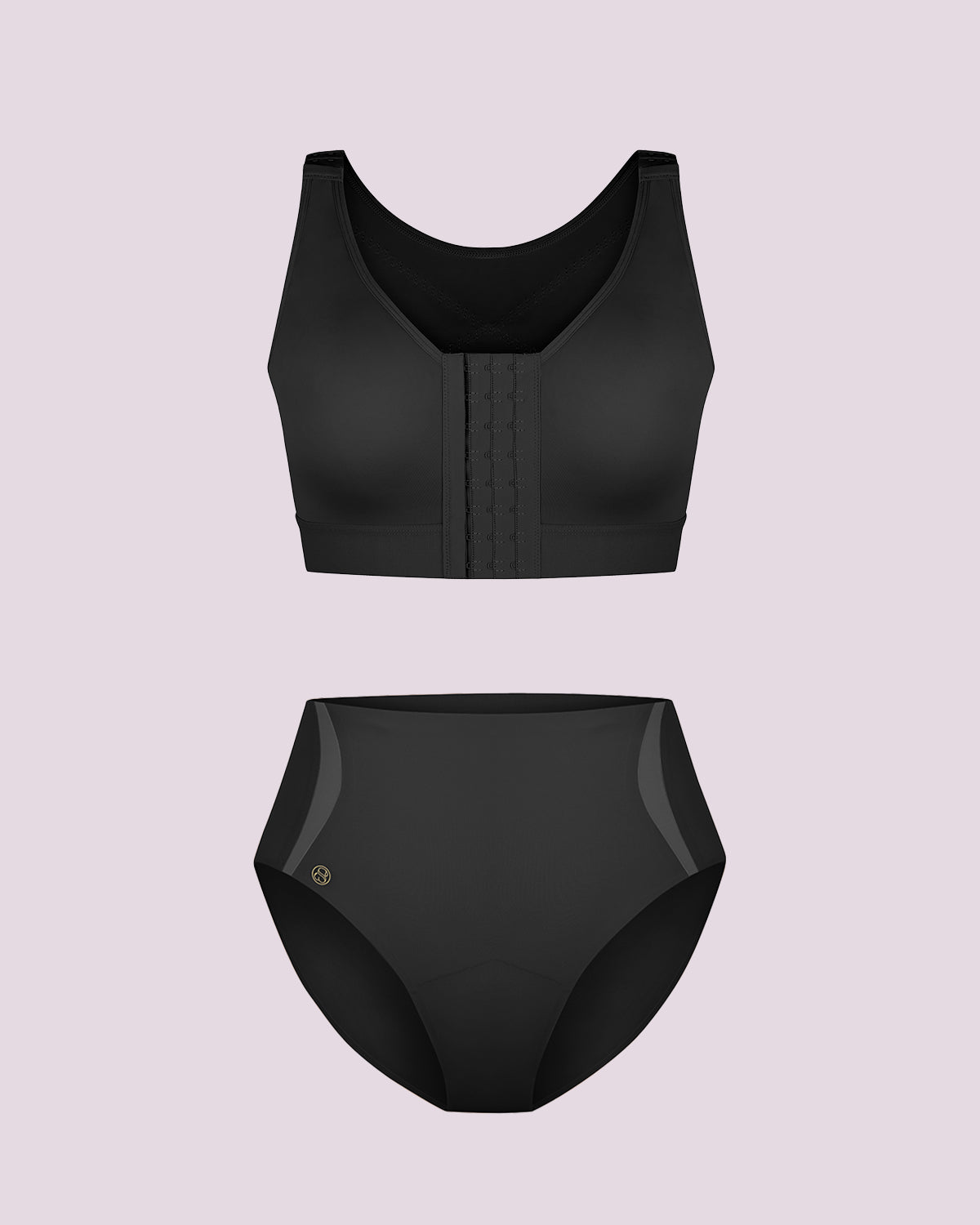 Bare Essentials™ AirSlim® Unlined Wireless Back Support Bra + Brief