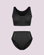 Bare Essentials™ AirSlim® Unlined Wireless Back Support Bra + Brief