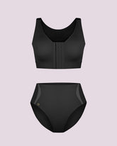 Bare Essentials™ AirSlim® Unlined Wireless Back Support Bra + Brief