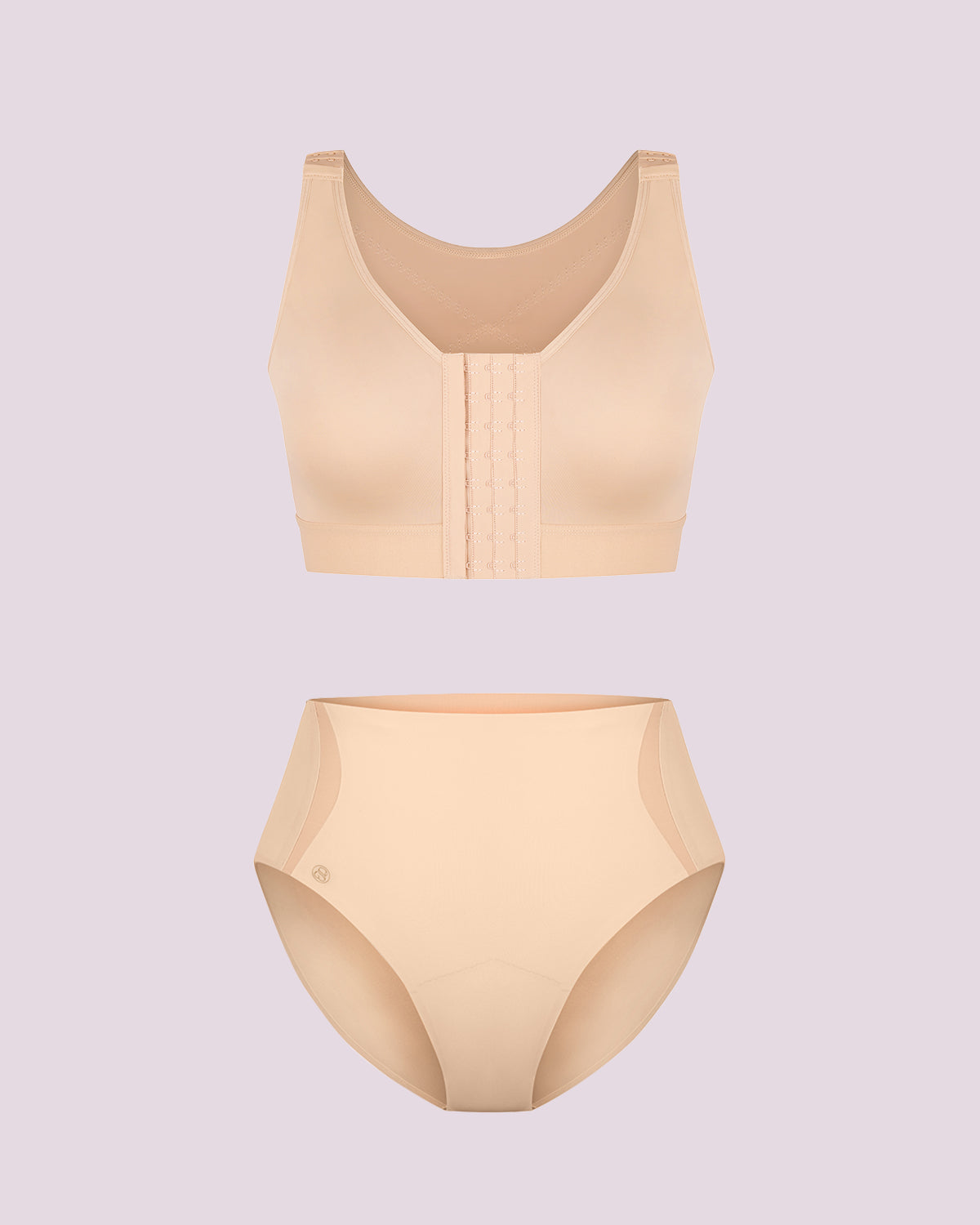 Bare Essentials™ AirSlim® Unlined Wireless Back Support Bra + Brief