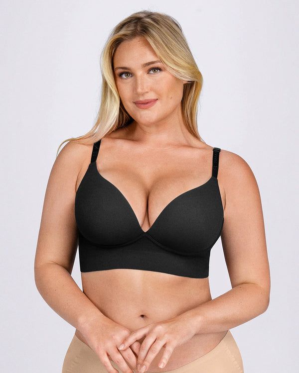 Bare Essentials™ Defineline™ Back Smoothing Wireless Push-Up Bra