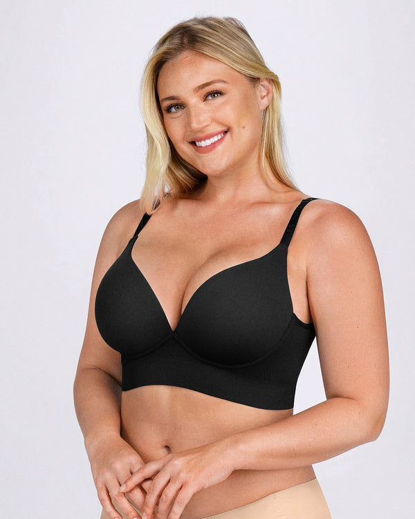 Bare Essentials™ Defineline™ Back Smoothing Wireless Push-Up Bra