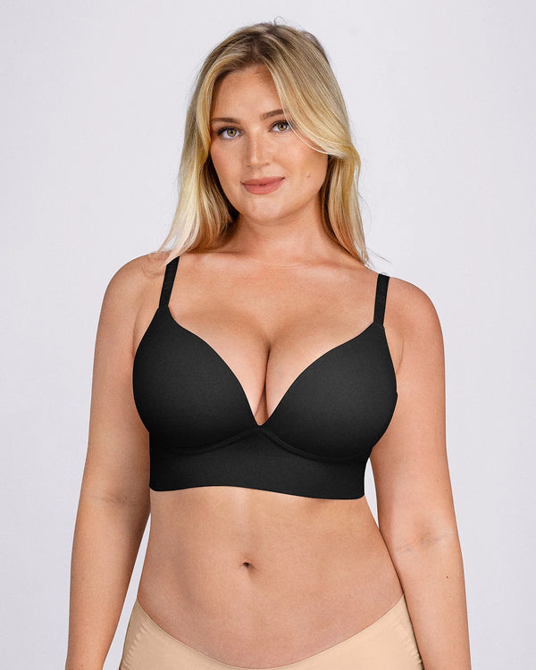 Bare Essentials™ Defineline™ Back Smoothing Wireless Push-Up Bra