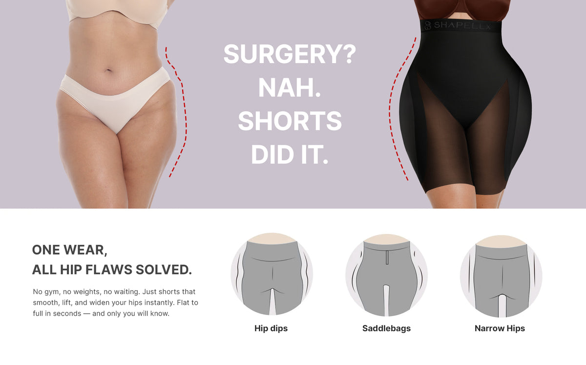 MeshSmooth™ Hip Enhancer Padded Short