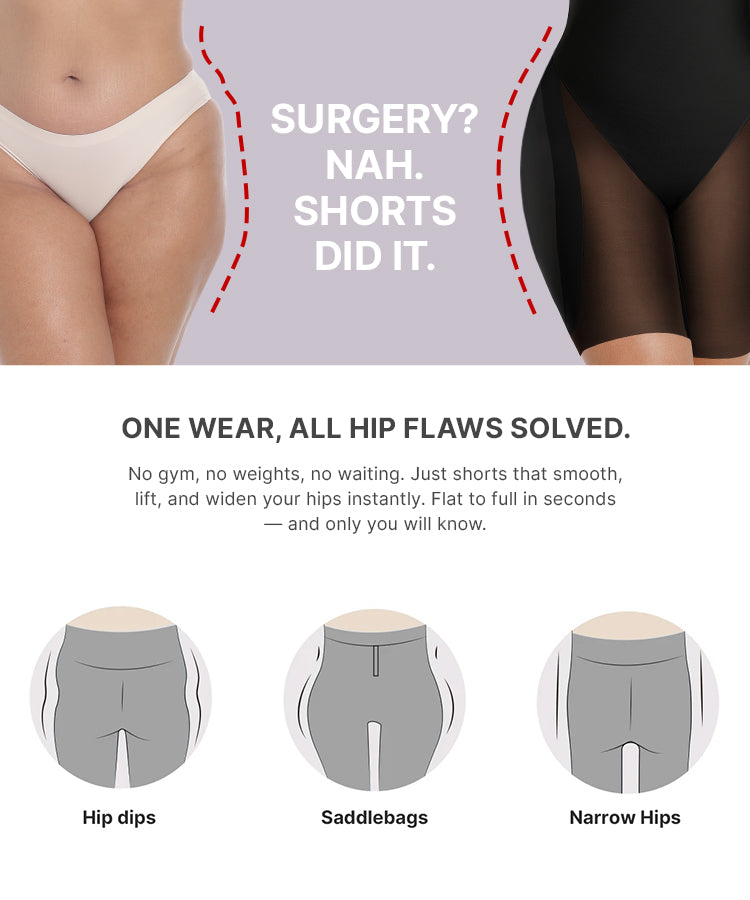 MeshSmooth™ Hip Enhancer Padded Short