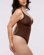 Bare Essentials™ Skin Flow™ Zipper Front Thong Bodysuit