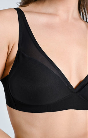 CoreSculpt™ So Obsessed Mesh Plunge Bra