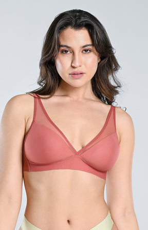 CoreSculpt™ So Obsessed Mesh Plunge Bra