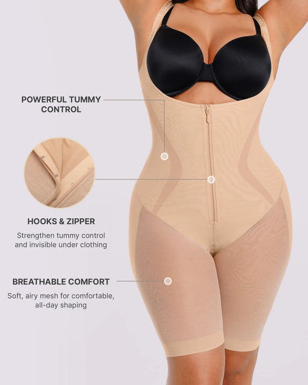 Curve Code™ Airy Comfy Smoothing Bodysuit